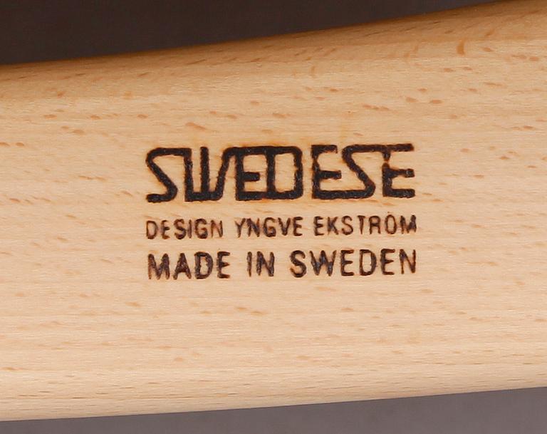 FÅTÖLJ, "Lamino", Yngve Ekström, Swedese, 1900-talets andra hälft.