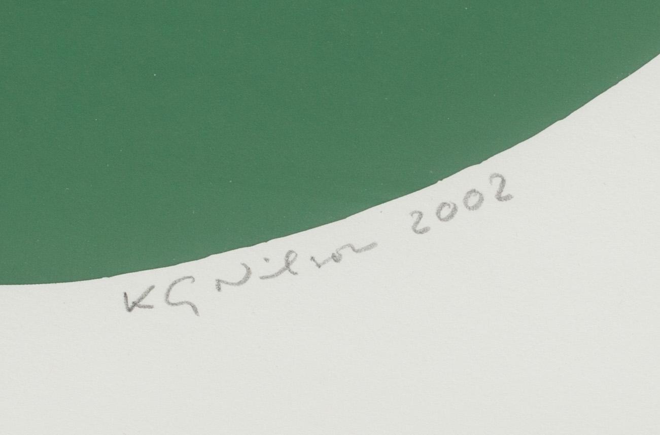 KG NILSON, färglitografi, signerad och numrerad 5/250, daterad 2002.