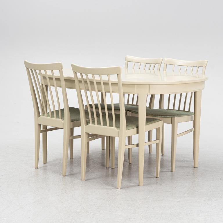 Carl Malmsten, matgrupp, 5 delar, "Herrgården", Bodafors, 1961.