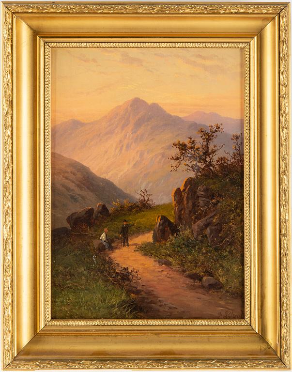 Victor Rolyat, oil on canvas, signed.