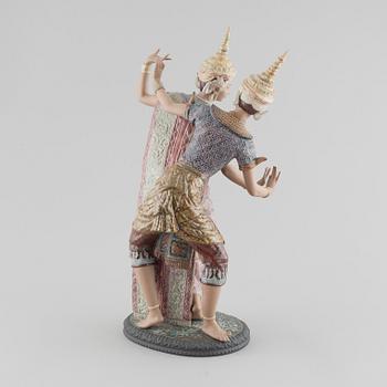 FIGURGRUPP, stengods, Lladro, Spanien, 1900-talets andra hälft.