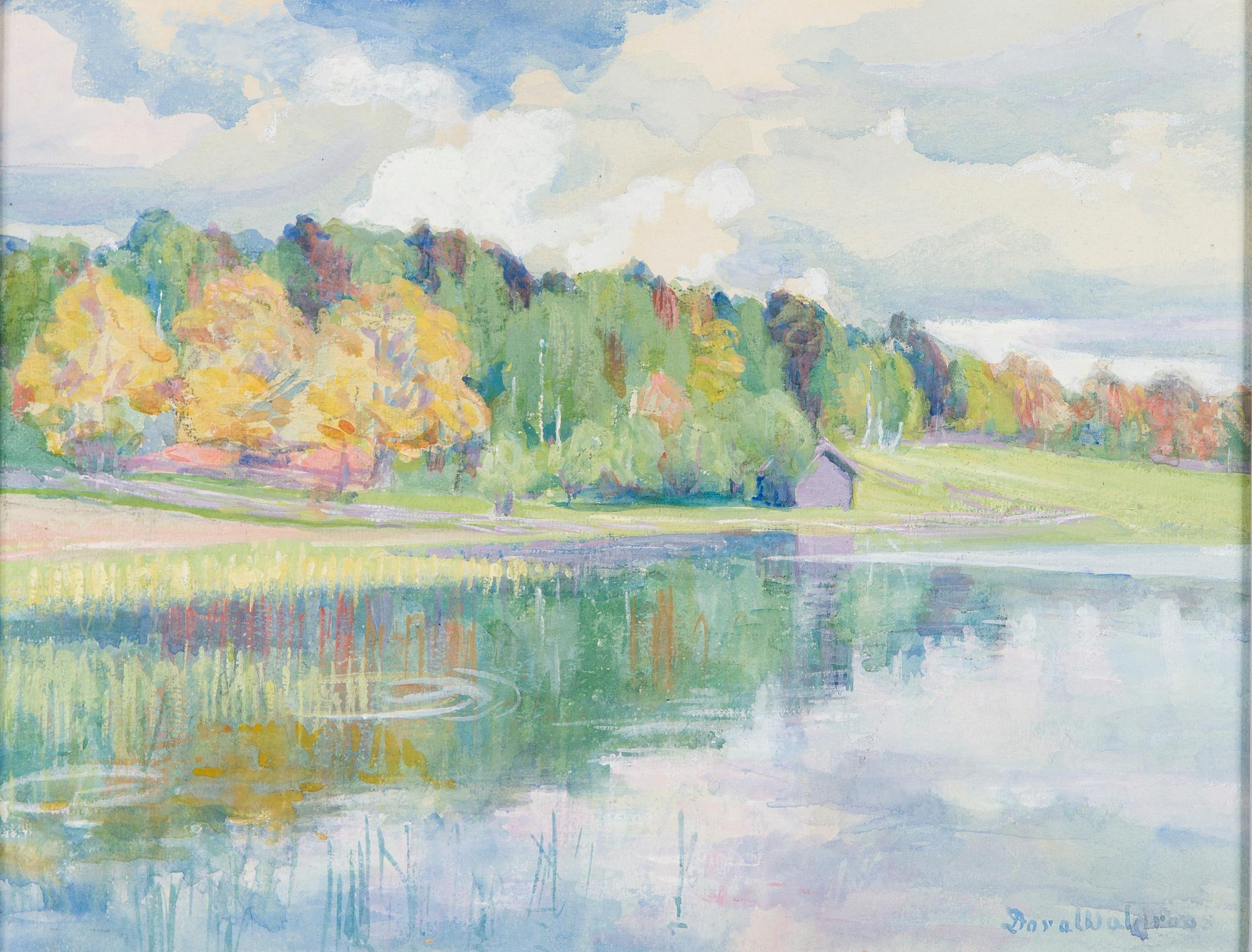 Dora Wahlroos, Coastal Landscape.
