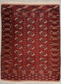 MATTA, old, Turkmen, Tekke-Bochara, ca 142 X 118 cm.
