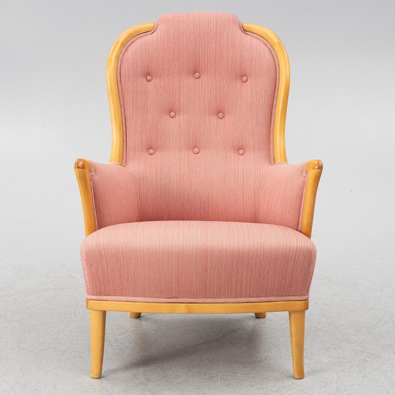 Carl Malmsten, armchair "Vår Fru", OH Sjögren, late 20th century.