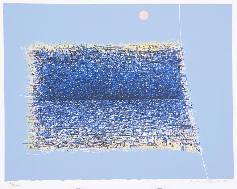 KIMMO KAIVANTO, 25 blad, färglitografi, signerade och daterade -79, numrerade.