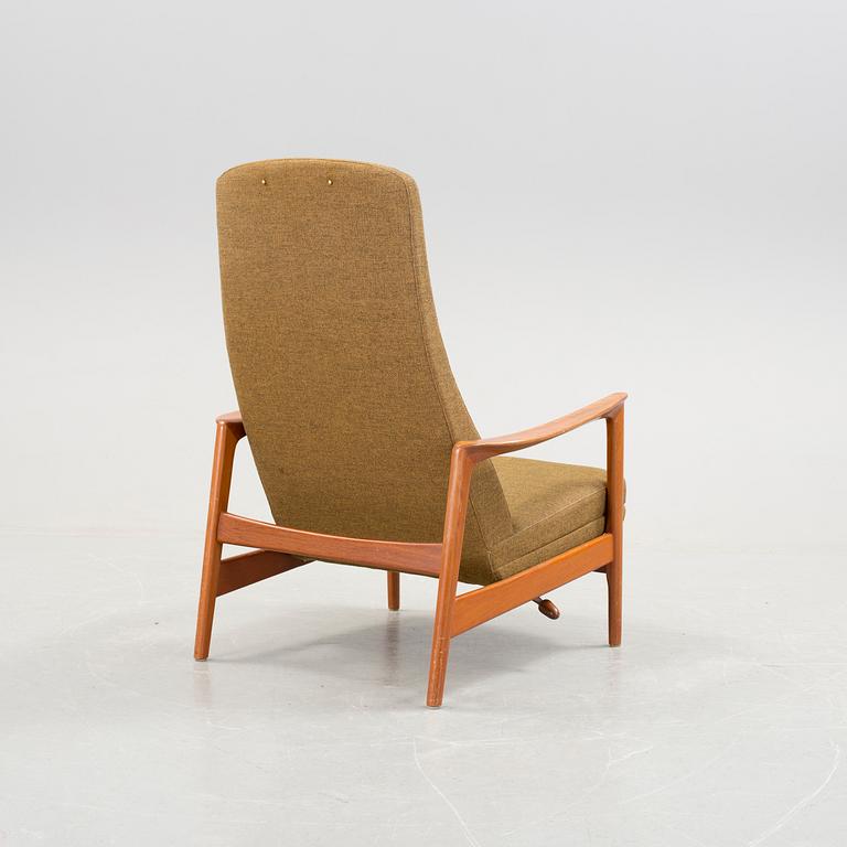 A FOLKE OHLSSON 'Duxiesta' teak armchair for Dux, Ljungs industier AB, Malmö, 1950's.