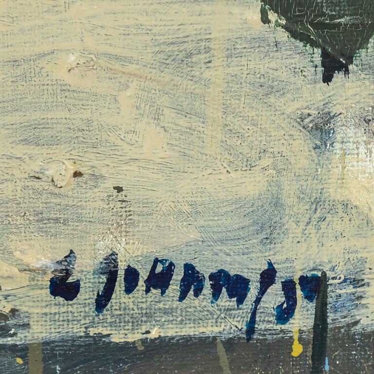 Lars Johansson, oil on canvas, signed.