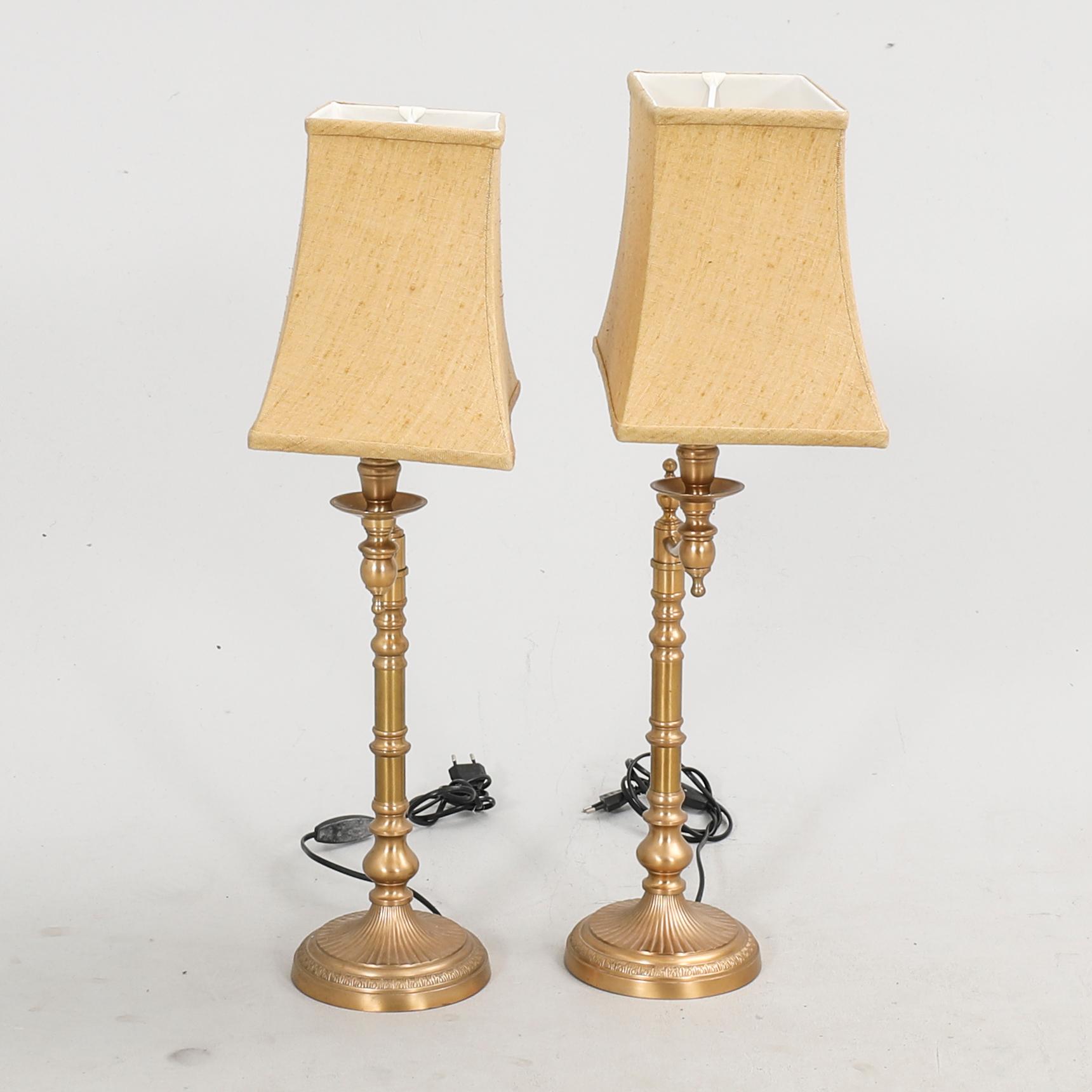 Laura Ashley, bordslampor 1 par,