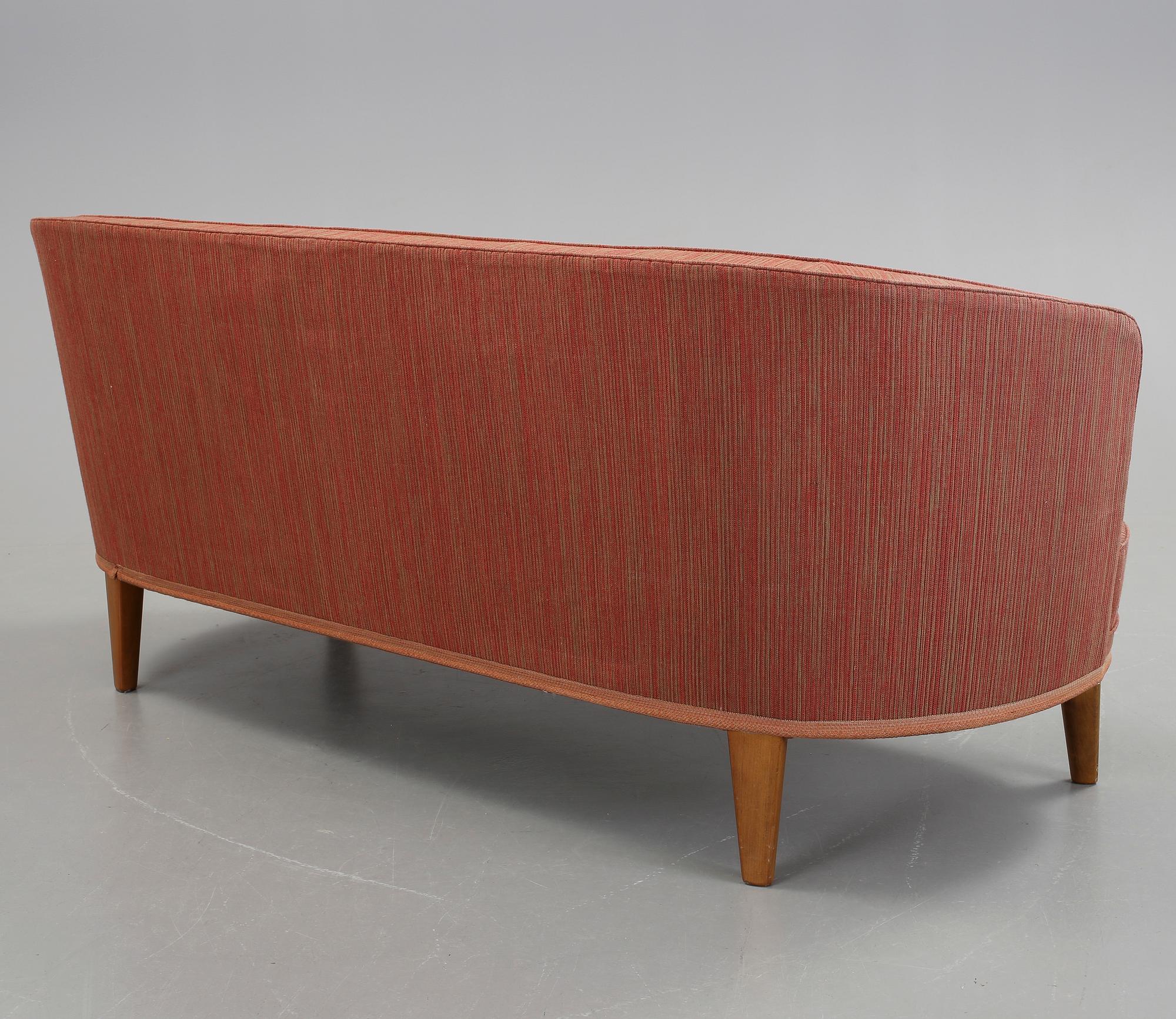 SOFFA, "Nya Berlin", Carl Malmsten, formgiven 1958.