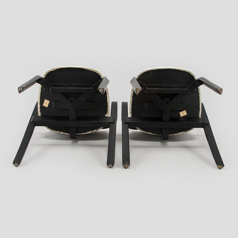 Ilmari Tapiovaara, karmstolar, 6 st, "Aslak", Asko 1960-tal.