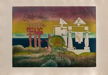 Roberto Matta, mapp "L'Arc, obscure des heures".