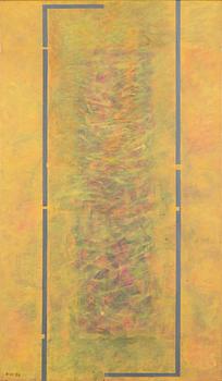 Kristiina Ketola, acrylic on canvas, signed-86.