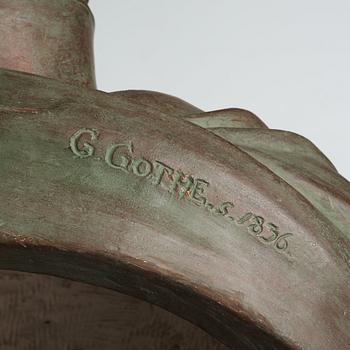 Erik Gustaf Göthe, ERIK GUSTAF GÖTHE, depicting Karl XIV Johan (King of Sweden 1818-44).