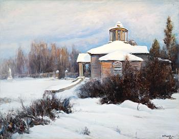 332. Vladimir Nikolaevich Pchelin, WINTER SCENE.