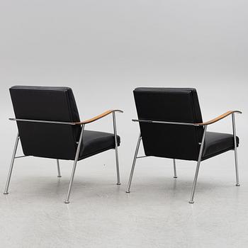 Gunilla Allard, a pair of "Sahara" armchairs, Lammhults, Sweden.