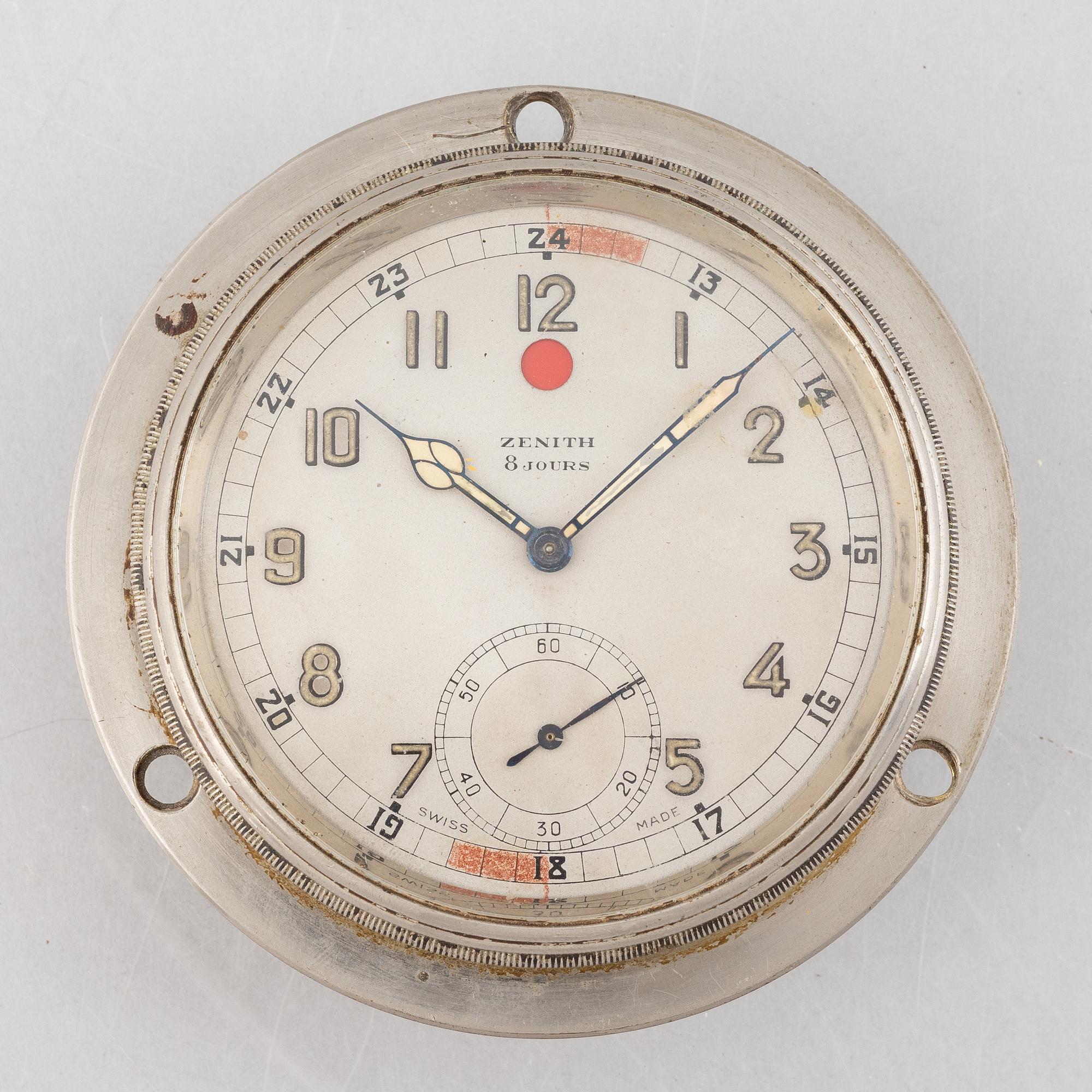 Zenith, bilur, 8 Jours, Schweiz, 1900-talets första hälft.