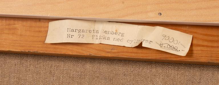 Margareta Renberg, "Flicka med cylindrar".