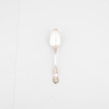 Adolf Zethelius, ragusked, silver, Stockholm 1846.