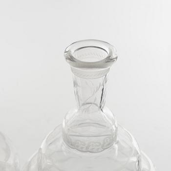 Simon Gate, a 46-piece 'Molnet' glass service, Orrefors.