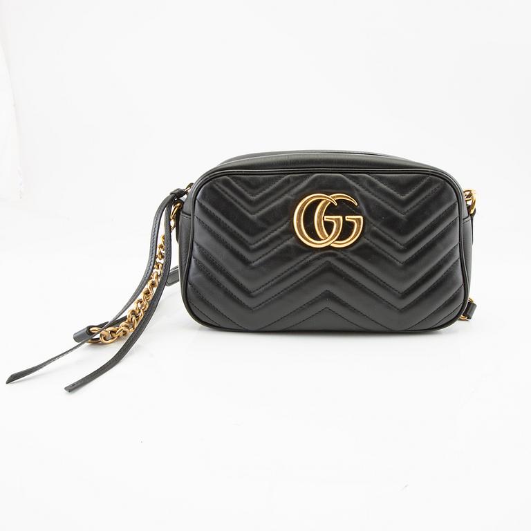 Gucci, bag, "GG Marmont Small Matelassé Bag".
