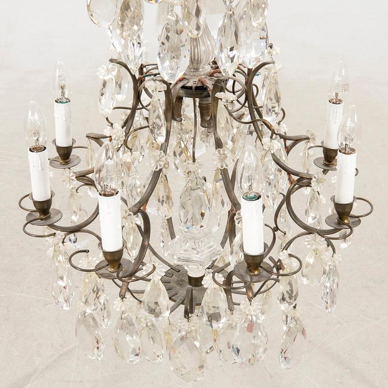 Chandelier Baroque style first half of the 20th century.