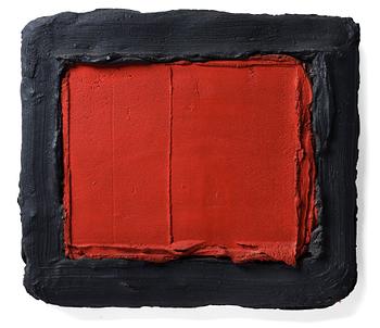 89. Bram Bogart, "Zwartraam rood".