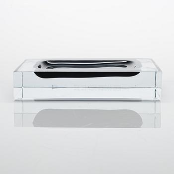 Harri Koskinen, An 'Alue' Pro Arte glass sculpture signed Harri Koskinen, Iittala 2000 12/30.