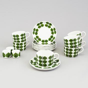 10 pieces of "Berså" tableware, Stig Lindberg for Gustavsberg 1960-74.