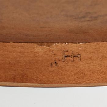Ole Wanscher, karmstolar, 1 par, modell 1755, Fritz Hansen, Danmark 1945.