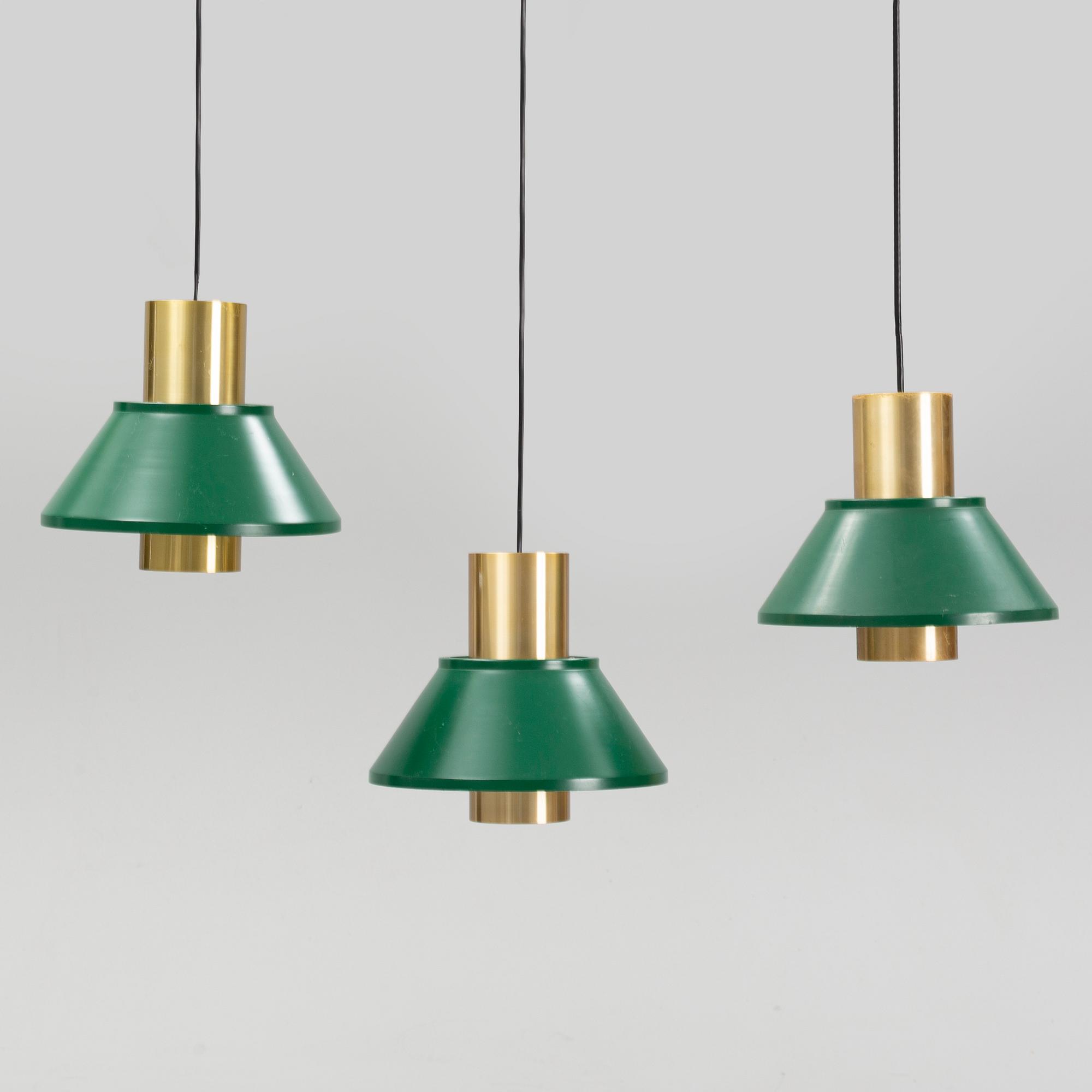 Jo Hammerborg, taklampor, 3 st, "Life", Fog & Mørup, 1900-talets andra hälft.