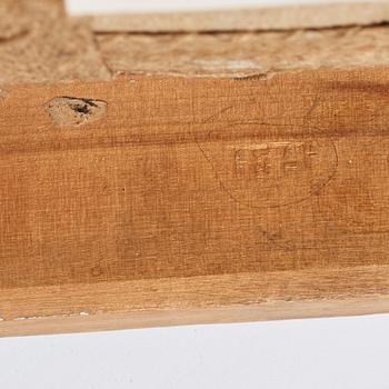 Taburetter, ett par, av Johan Erik Höglander (mästare i Stockholm 1777-1813), Gustavianska.