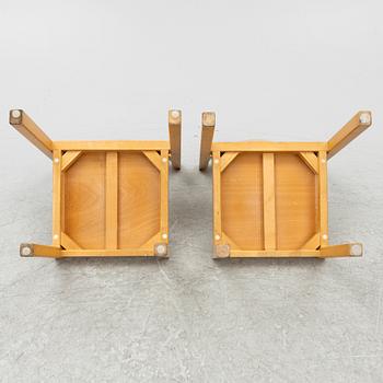 Axel Larsson, six model 312 chairs, Balzar Beskow, Sweden, 1980's.