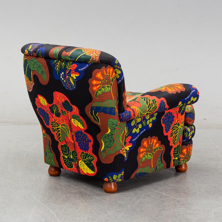 A model 336 easy chair by Josef Frank for Firma Svenskt Tenn.