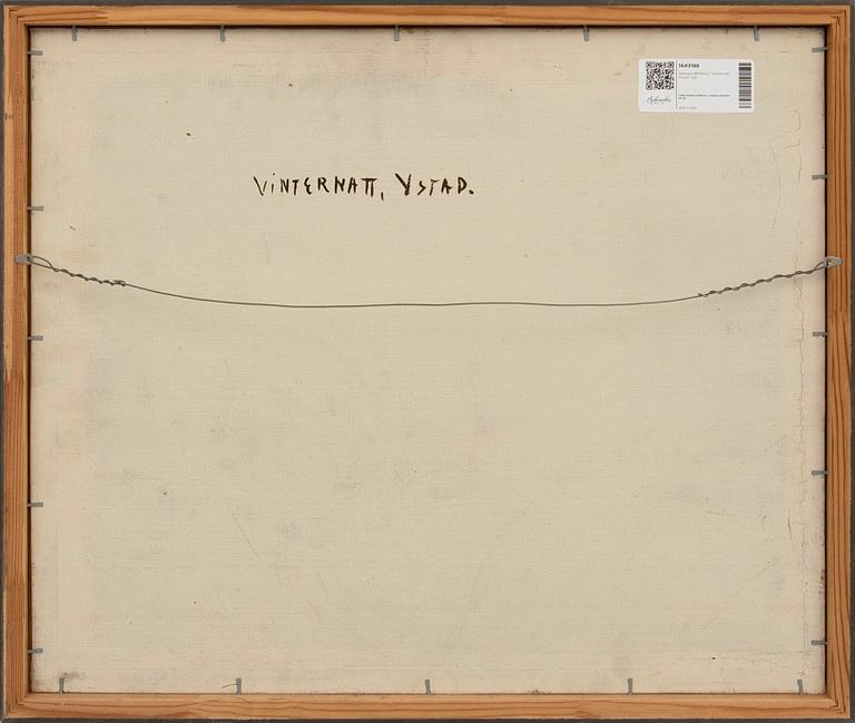 Gerhard Wihlborg, "Vinternatt Ystad".