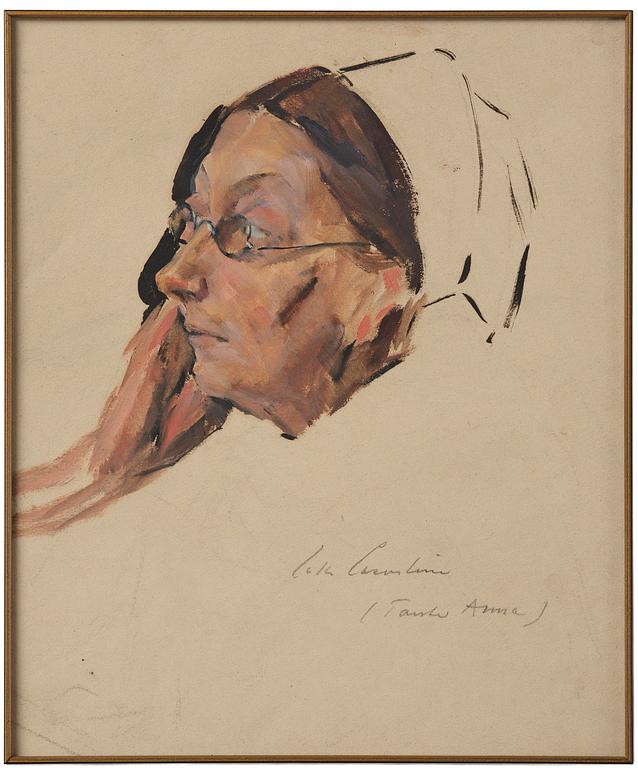Lotte Laserstein, "Tante Anna".