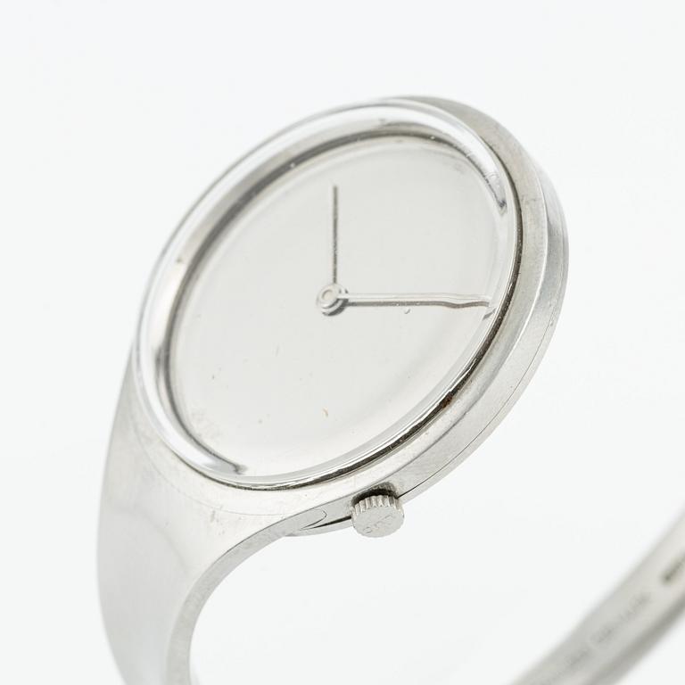 Georg Jensen, L.U.Chopard & Cie, designed by Torun Bülow, wristwatch, 33 mm.