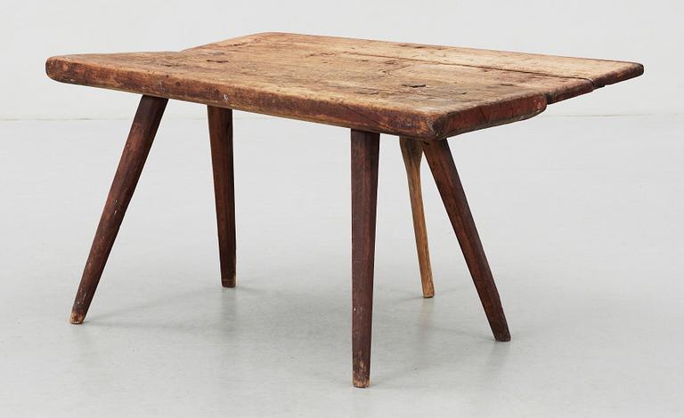 BORDSBÄNK, allmoge, 1700/1800-tal.