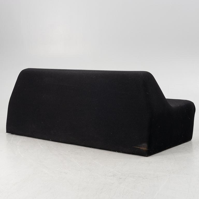 A contemporary sofa.