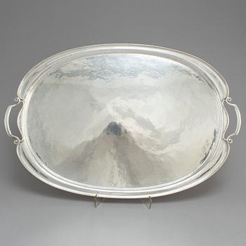 A silver tray, Gothenburg 1936.