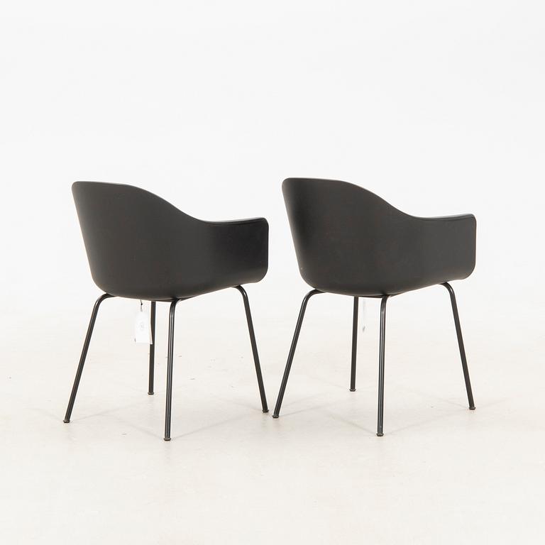 Norm Architects karmstolar 8 st samt stolar 2 st "Harbour dining chair" för  Audo Copenhagen 2020-tal.