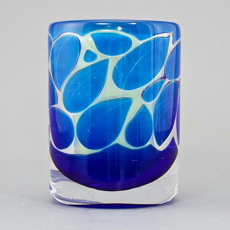 OLLE ALBERIUS, vas, glas, "Astrakan", Orrefors, sign.