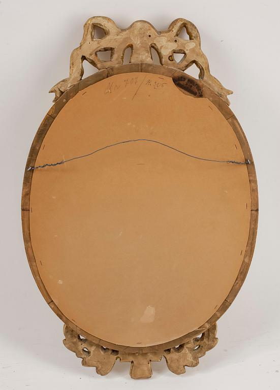 SPEGELLAMPETT, gustaviansk stil. Märkt Claes Hultberg, Stockholm, 1900-talets första hälft.
