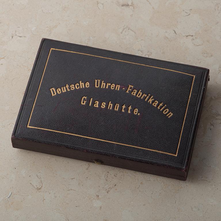 DEUTCHE UHREN-FABRIKATION GLASHÜTTE, pocket watch, 49 mm,