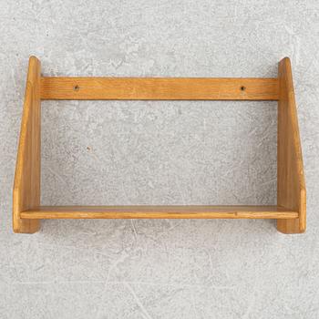 Hans J. Wegner, a wall shelf, Ry Møbler, Denmark.