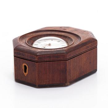 Taskukello, 52 mm, 18K kultaa, John Moncas, Liverpool, 1800-luvun ensimmäinen puolisko.