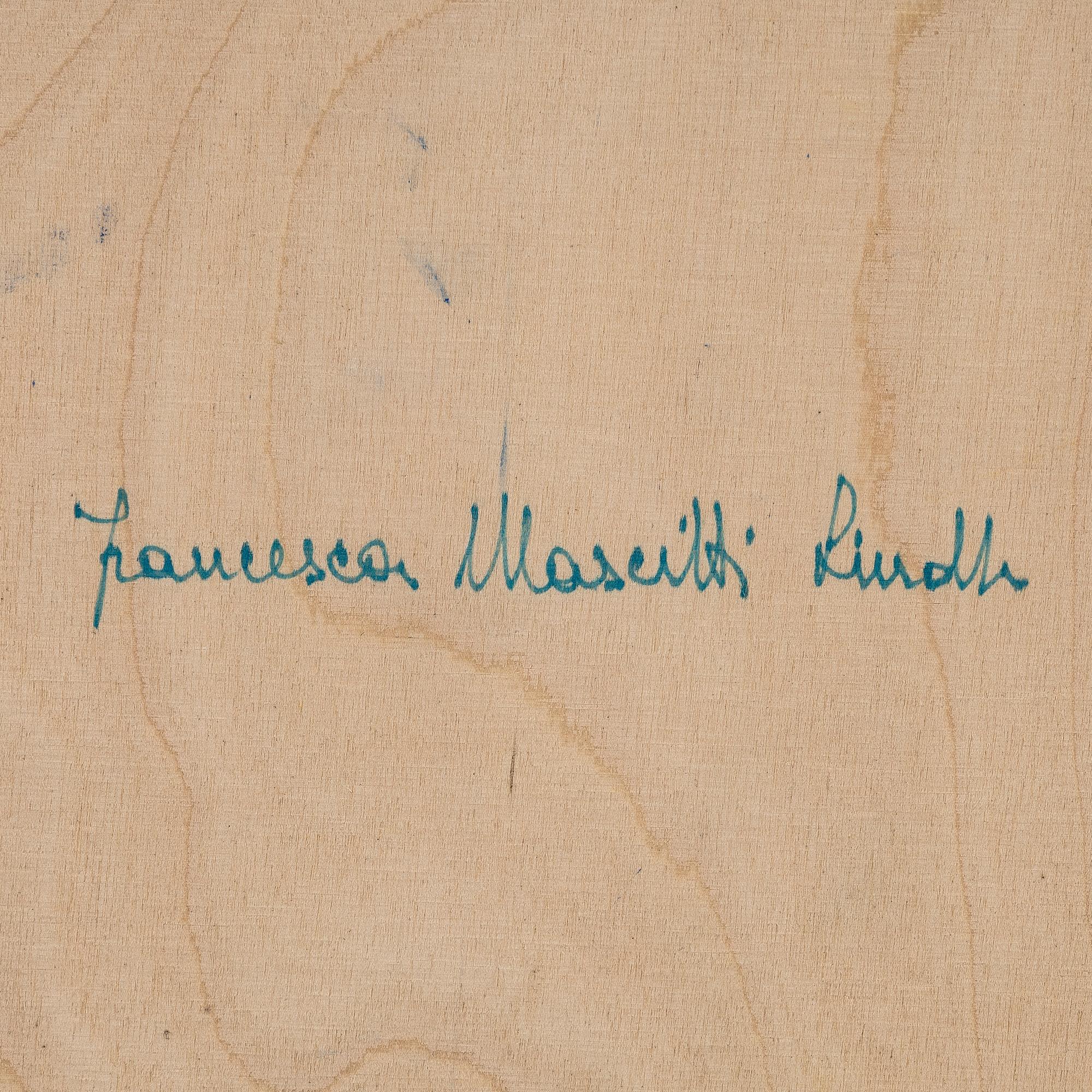 Francesca Mascitti-Lindh, installation "Inspirazione" signerad Francesca Mascitti Lindh.