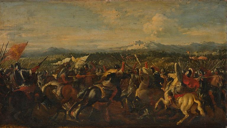 Francesco Graziani ("Ciccio"), circle of, Roman battle.