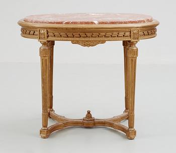 SALONGSGRUPP, 11 delar. Gustaviansk stil. 1900-tal.