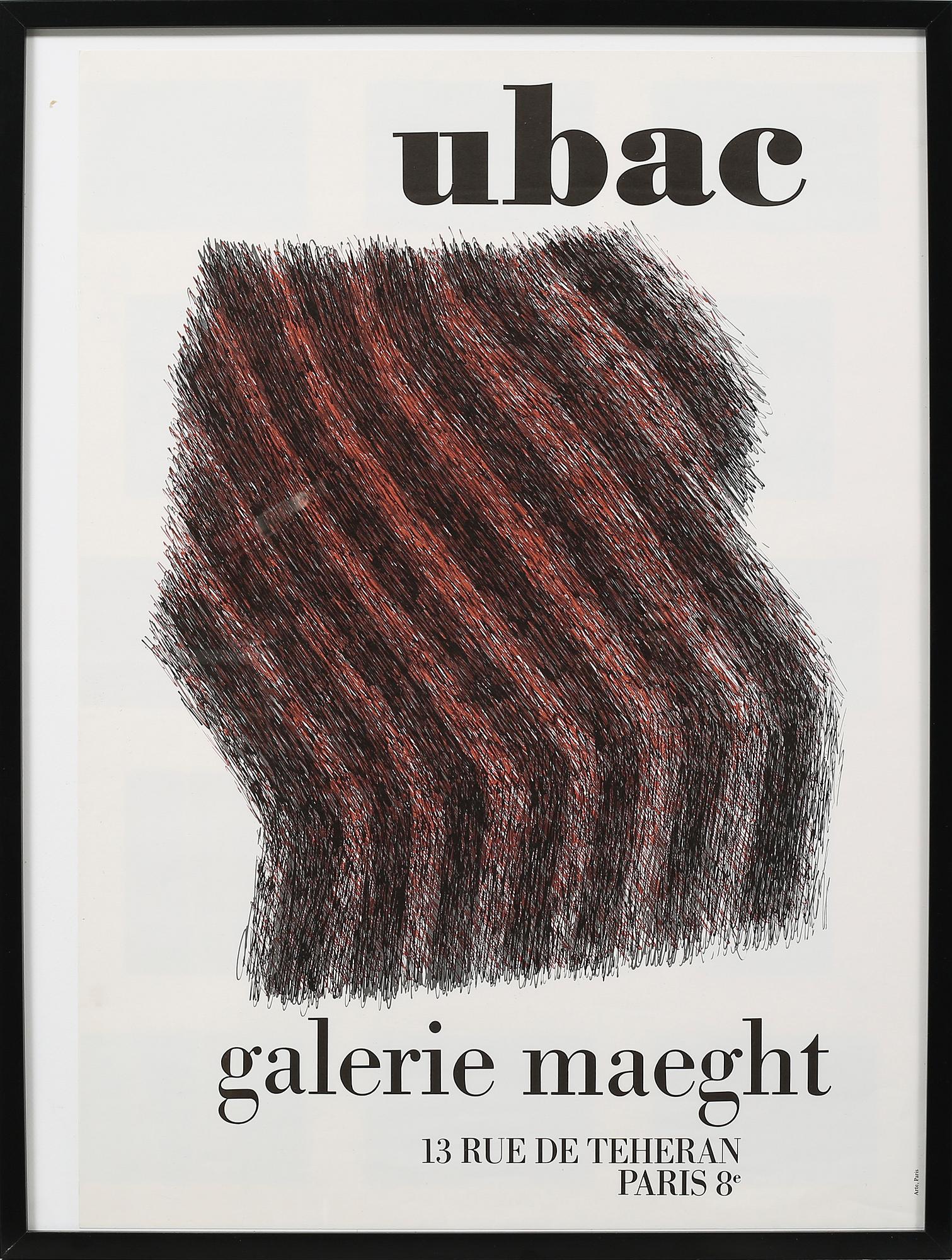 Four exhibition posters, Galerie Maeght, Paris.