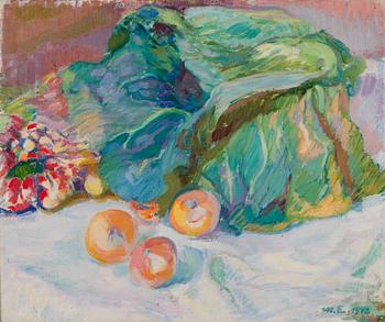 Magnus Enckell, Stilleben med Grönsaker.